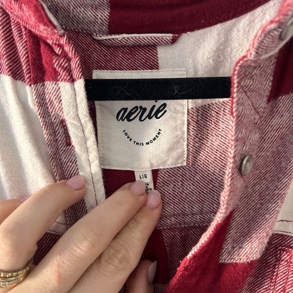 Aerie Anytime Favourite Flannel - Picture 4 of 5